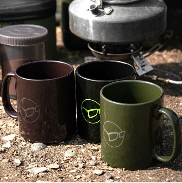 Korda Mug Glasses Logo Olive