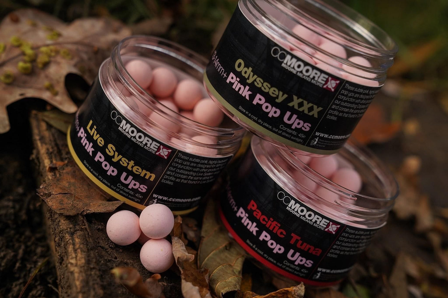 CC Moore Live System Pink Pop Ups 13/14mm