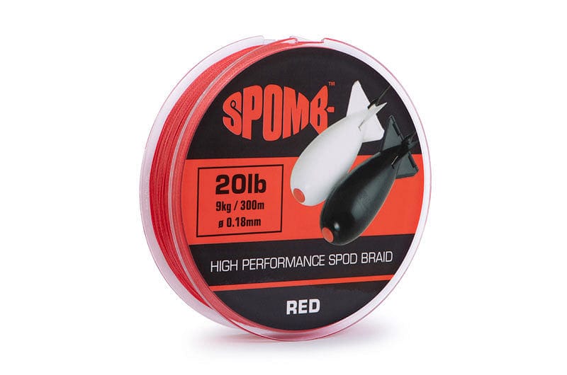 Spomb Braid Red 0,18mm 300m