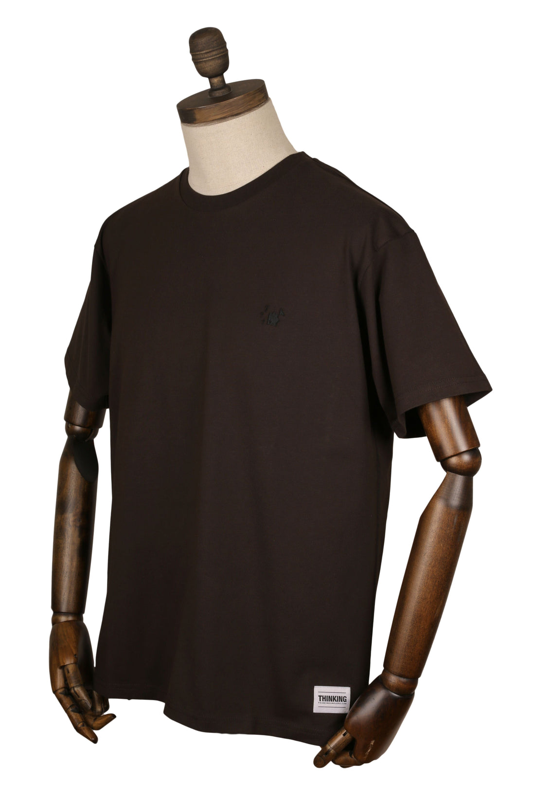 Thinking Anglers T-Shirt Brown Medium